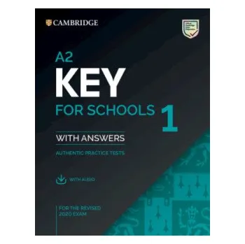 Cizí jazyk A2 Key for Schools 1 for revised exam from 2020 Student´s Book Pack (Student´s Book with answers with Audio)
