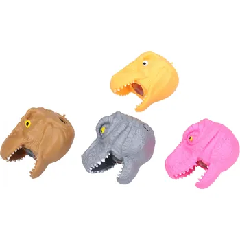 Figurka Dinosauří hlava mačkací 9 cm