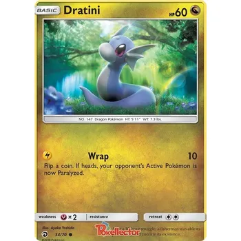 Karetní hra Dratini 034/070 - Dragon Majesty Typ karty: Non-Holo