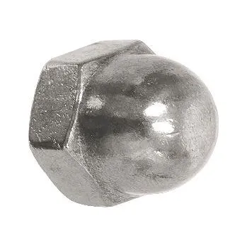 Matice Matice klobouková DIN 1587/ 6 M10 vysoký tvar, ocel pozink. klíč dle ISO