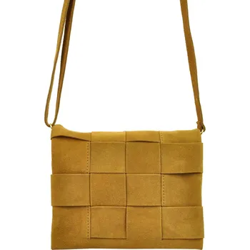 Kabelka Kožená crossbody kabelka Patrizia Piu 419-042 camel