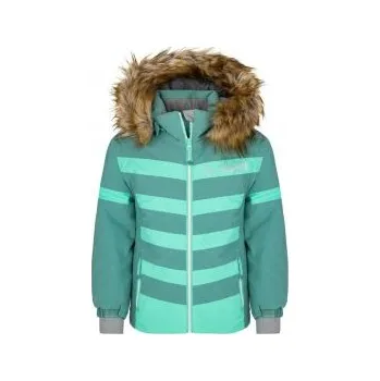 Kilpi MASSIMA-JG tyrkysová 152; Zelená bunda + DÁREK DLE VÝBĚRU!