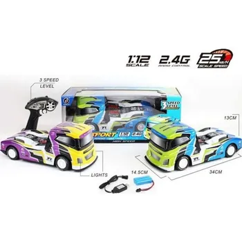 RC model auta R/C Závodní tahač třírychlostní 1:12