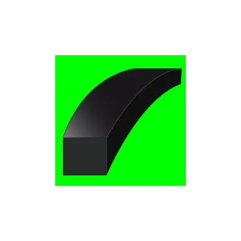 Pryžová šňůra - čtvercová NBR - 8 x 8