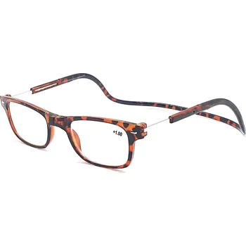 Brýle na čtení Brýle na čtení s magnetickým spojem V3096 /+3,50 hnědé