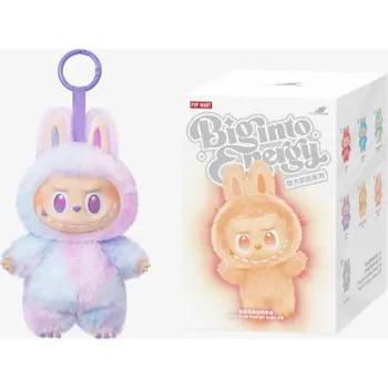 plyšák Nonari Plyšová figurka ve stylu Labubu - fialový Luck (V3 Big into Energy edition) 16 cm