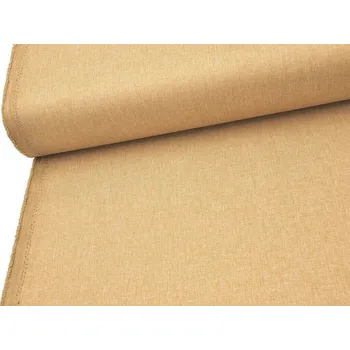 Mirtex Tkanina OXFORD LINEN 200/L10 Zlatá Gold šíře 160cm Velkoobchod Ceník: VELKOOBCHOD: po celých rolích, bez odvíjení