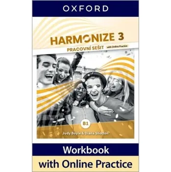 Anglický jazyk Harmonize 3 Workbook with Online Practice Czech edition