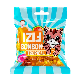 Bonbon FIZIstyle FIZIho bonbony Tropical 80 g