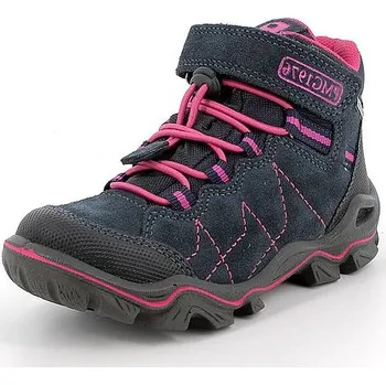 Dětská treková obuv PRIMIGI dívčí kotníková obuv 8892522 tmavě modrá GORETEX 35