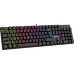 C-TECH Morpheus RGB/Drátová USB/CZ-SK layout/Černá