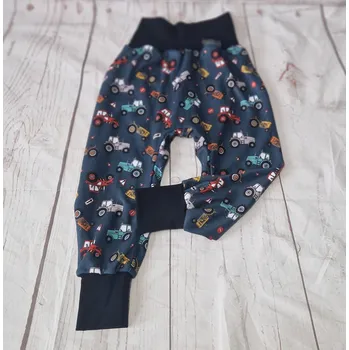 Yháček Flísové tepláky Yháček, Traktory a značky na petrolejové Velikost: 74