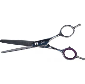 Kadeřnické nůžky MATSUZAKI 26 MO prime 5,5" -2* fialový kroužek OUTLET + Prodloužená možnost vrácení zboží do 30 dnů.