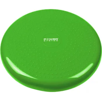 Gymnastický míč POWER SYSTEM Balanční podložka Power System zelená