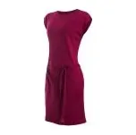 SENSOR MERINO ACTIVE dámské šaty lilla 23 L; Růžová šaty + DÁREK DLE VÝBĚRU!