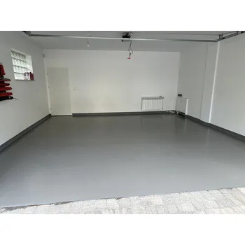 Umělý povrch Barva na beton | Epoxidová samonivelační podlaha RAL: RAL 6011