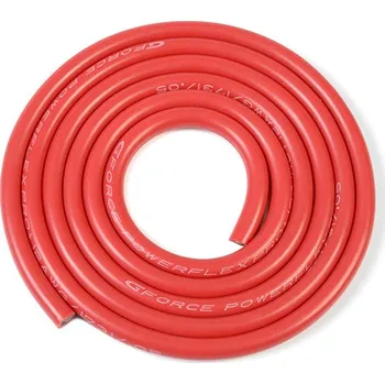 RC vybavení Kabel se silikonovou izolací Powerflex 12AWG červený