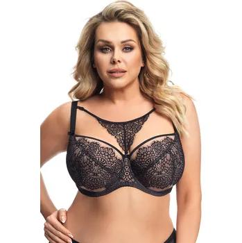 Podprsenka Podprsenka Gorsenia K677 Ravenna Barva: Černá, Velikost: 75E