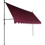 Aga Teleskopická markýza 300x120 cm Vínová
