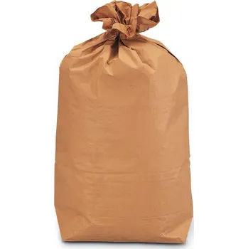 Pytle na odpadky Antalis Pytel papírový dvouvrstvý, 50x90 cm, hnědý