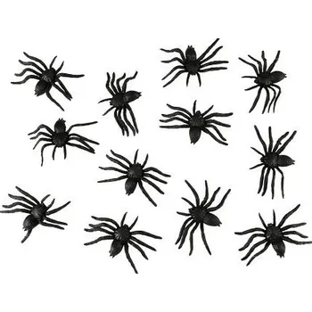 Party dekorace Dekorace pavouci 12 ks