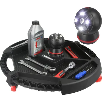 Stavebniny MAR-POL Dílenský podnos na kolečkách se světlem 12962 M80199