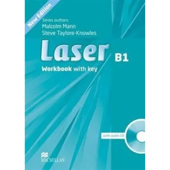 Anglický jazyk Laser (3rd Edition) B1: Workbook with Key & CD Pack