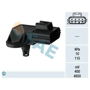 Čidlo automobilu Senzor tlaku sacího potrubí FAE 15050