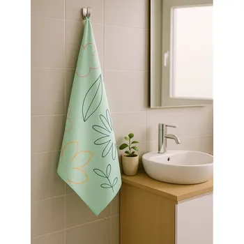 Ručník Sinsay - Rychleschnoucí ručník z mikrovlákna - zelená - 350GK-70X - 350GK-70X-ONE-1