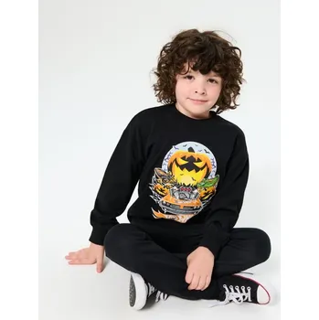 Chlapecká mikina Sinsay - Mikina Hot Wheels - černá - 590FF-99X - 590FF-99X-110