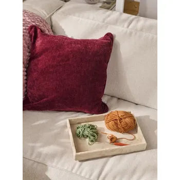 Sinsay - Sametový dekorační podnos - béžová - 096GM-08X - 096GM-08X-ONE