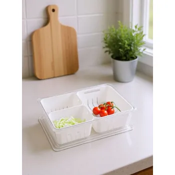 Dóza na potraviny Sinsay - Nádoba na potraviny s víkem - bílá - 450GL-00X - 450GL-00X-ONE