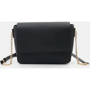 Kabelka Sinsay - Kabelka s ozdobným řetízkem - černá - 545EK-99X - 545EK-99X-ONE