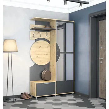 Předsíňová stěna Předsíňová stěna PRIGO dub artisan/antracit