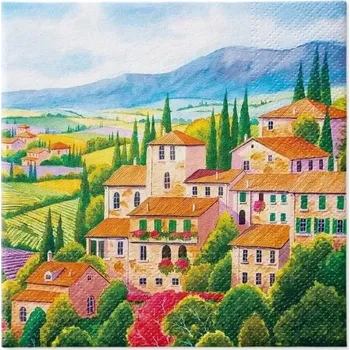 Papírový ubrousek Dekorační papírové ubrousky PAW ITALIAN COUNTRYSIDE 20 ks