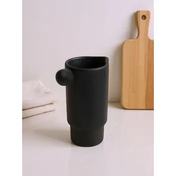 Váza Sinsay - Keramická váza - černá - 925GB-99X - 925GB-99X-ONE