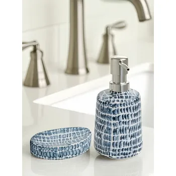 Koupelnová předložka Sinsay - Koupelnová sada - modrá - 759GN-55X - 759GN-55X-ONE