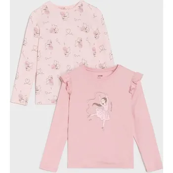 Sinsay - Bavlněné tričko 2 pack - vícebarevná - 820DN-MLC - 820DN-MLC-122