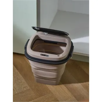 Odpadkový koš Sinsay - Koš na odpadky bez dotyku - hnědá - 794GL-88X - 794GL-88X-ONE