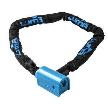 Motozámek LUMA Reťazový zámok ENDURO 5 100cm modrý