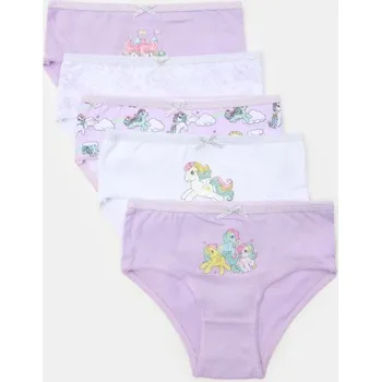 Dívčí oblečení Sinsay - Sada 5 kalhotek My Little Pony - vícebarevná - 434DS-MLC - 434DS-MLC-U86