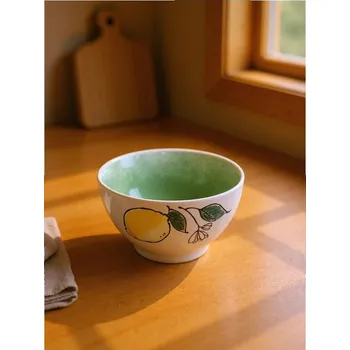 Sinsay - Miska s citronovým motivem - zelená - 581GJ-70X - 581GJ-70X-ONE