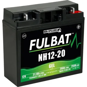 Motobaterie FULBAT Gelový akumulátor NH12-20 (Gelový akumulátor FULBAT NH12-20)