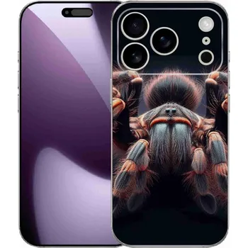 Pouzdro na mobilní telefon Gelový kryt mmCase na iPhone 17 Pro - tarantule