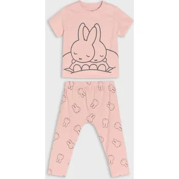 Sinsay - Dvoudílná pyžamová souprava Miffy - pastelová růžová - WW649-03X - WW649-03X-86