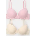 Sinsay - Push-up podprsenka 2 pack - vícebarevná - 001FA-MLC - 001FA-MLC-75D