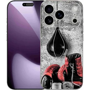 Boxovací pytel Gelový kryt mmCase na iPhone 17 Pro - boxovací pytel a rukavice