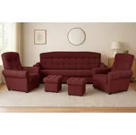 FALCO Sedací souprava Simona 3+1+1+2T Malmo 63 vínová