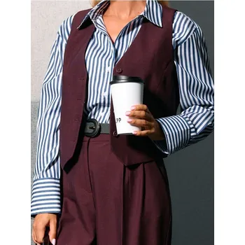 Dámská košile Sinsay - Pruhovaná košile - vícebarevná - 201FI-MLC - 201FI-MLC-L