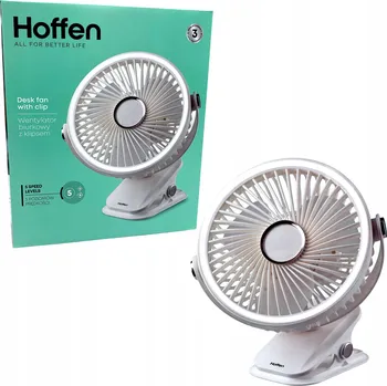 Domácí ventilátor Mini ventilátor Hoffen HO-00073 bílý